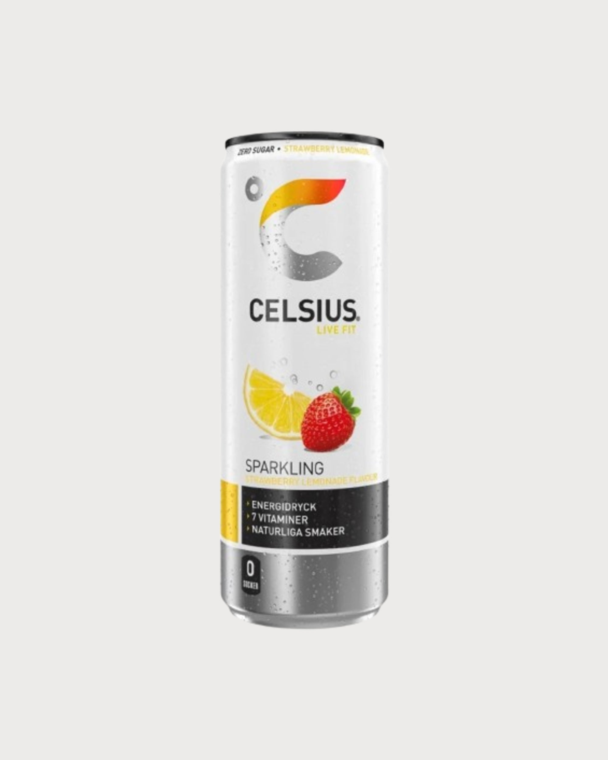 24 x CELSIUS Strawberry Lemonade 355 ml
